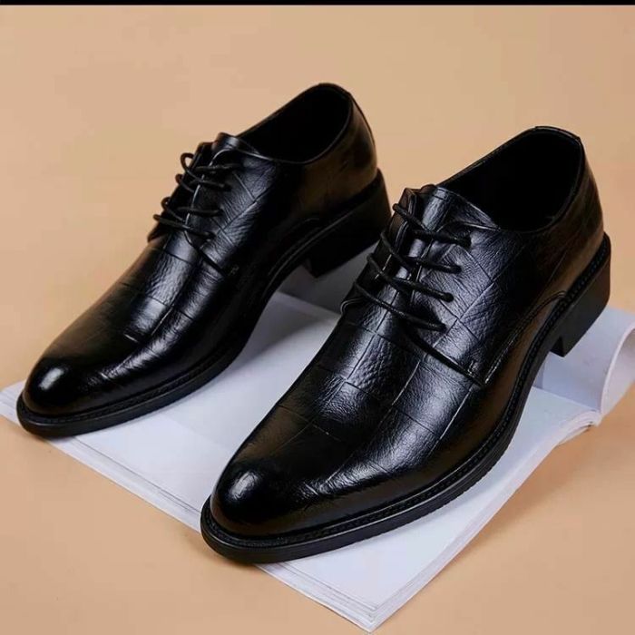 Payless mens black dress shoes