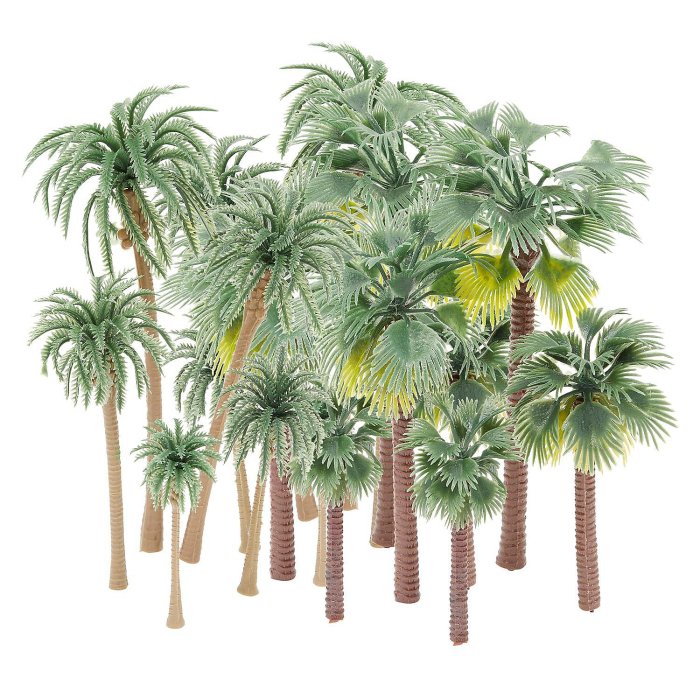 How to make a large palm tree decoration