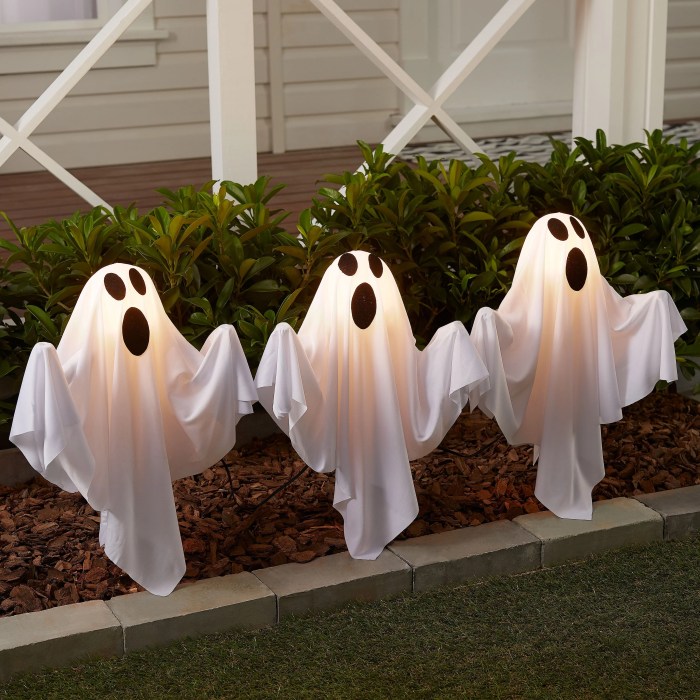 How to make ghost yard decoration