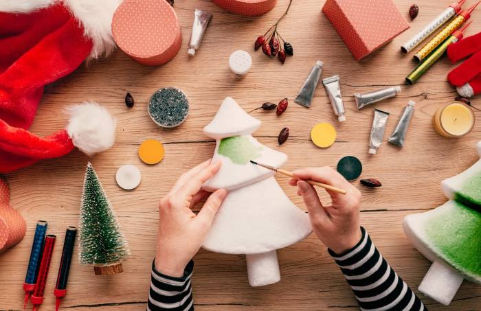 How to make your own christmas decoration