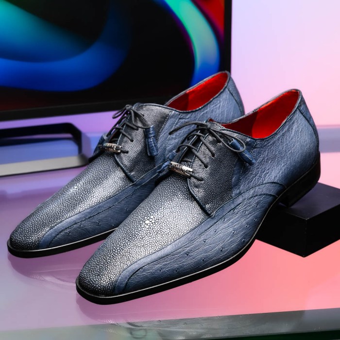 Mens stingray dress shoes