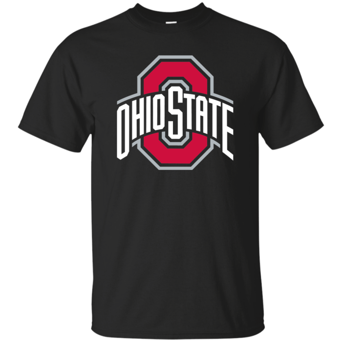 Shirt women buckeyes neck varsity