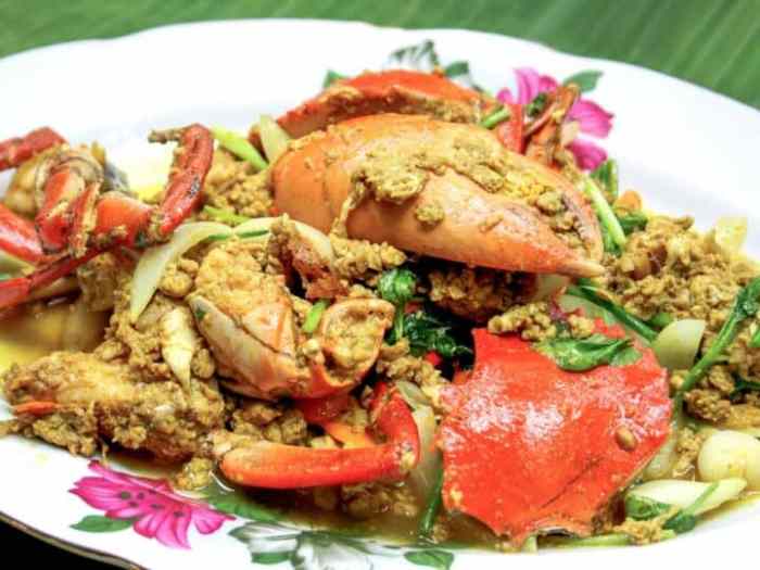 Thai crab curry recipe