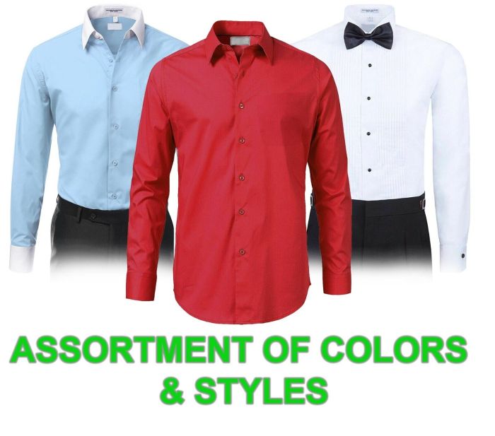 Discount dress shirts men