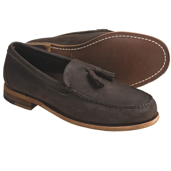 Mens moccasin dress shoes